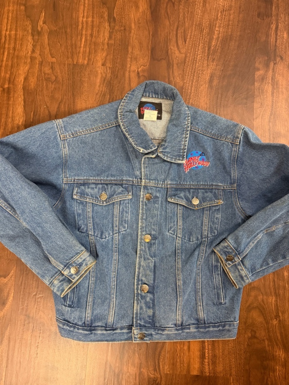 Planet Hollywood Orlando Vintage Blue Denim Jacket